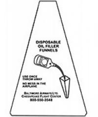 Воронка одноразовая для залива масла (набор 10шт.)